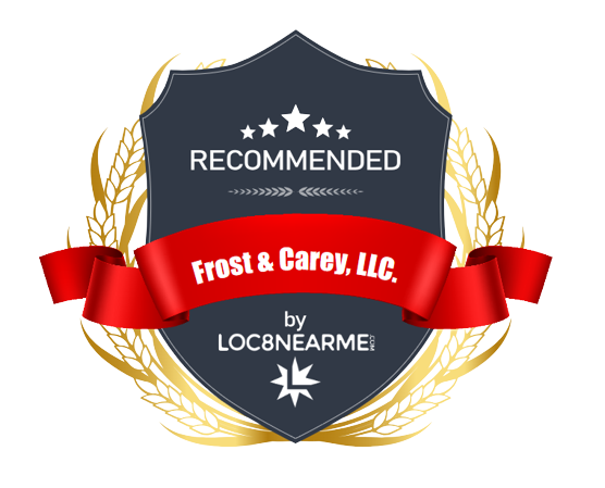 5 Stars | Recommended | Frost & Carey, LLC. | By Loc8NearMe.com